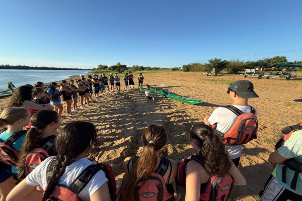 Arrancó la temporada 2026 de Kayak para Escuelas en el Parque Provincial Islas y Canales Verdes