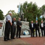 En General Galarza, Frigerio encabezó el acto por el Día del Veterano y de los Caídos en la Guerra de Malvinas