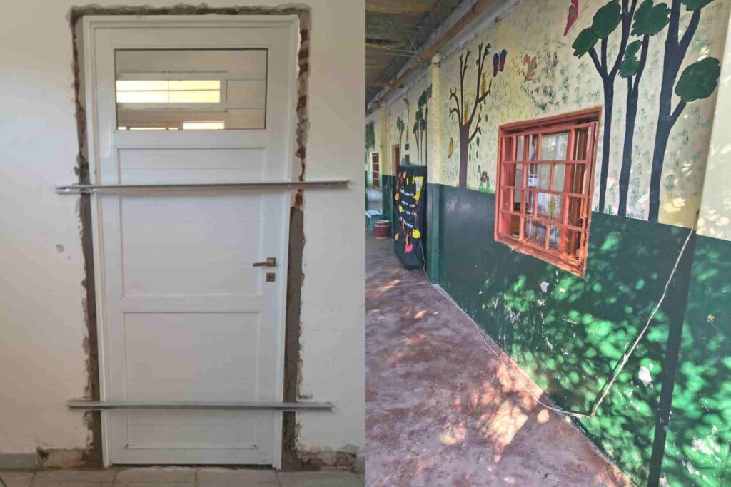 Se reparan sectores de sanitarios y cocina en escuela de Estación Yuquerí