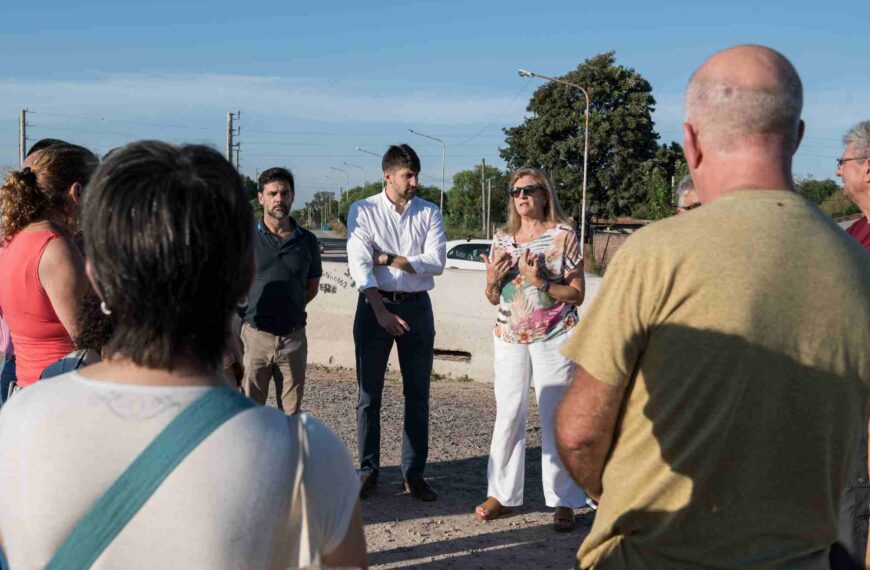 Paraná avanza con obras complementarias en el Acceso Sureste para integrar barrios