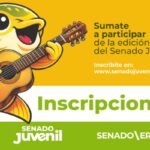 Ya están abiertas las inscripciones para la 34ª edición del Senado Juvenil Entrerriano