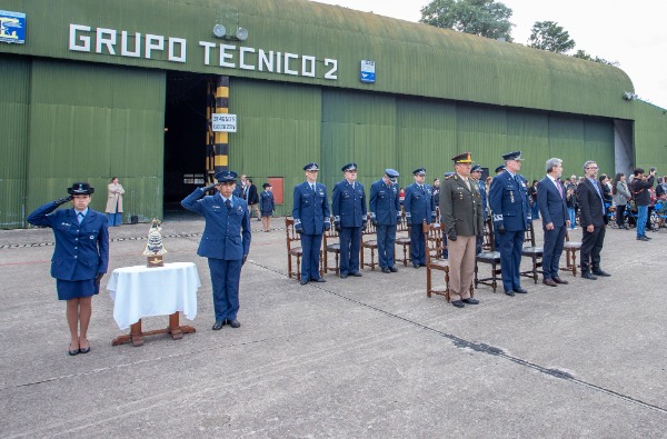 El gobierno provincial acompañó el 44° aniversario del Bautismo de Fuego de la Fuerza Aérea