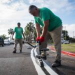 Comenzó la reubicación de la ciclovía en la costanera de Paraná