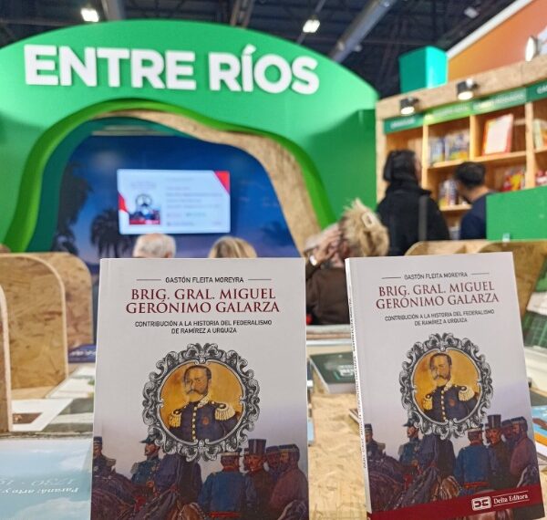 Rescate histórico: presentaron la biografía del Brigadier General Miguel Galarza en la Feria del Libro