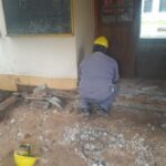 Se ejecutan trabajos de refacción y accesibilidad en la escuela normal de Feliciano