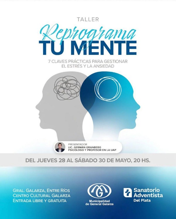General Galarza impulsa taller “Reprograma tu mente”
