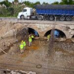 Comenzó el bacheo profundo y otras obras en el acceso a Ibicuy