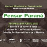  La recorrida por Puerto Viejo en Paraná, se realizará este sábado 16 de mayo