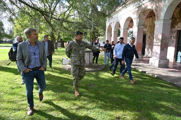 Frigerio impulsa poner en valor la Quinta del General Urquiza en Gualeguaychú