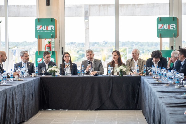 Frigerio reafirmó el compromiso con el sector industrial en la Asamblea Anual de la UIER