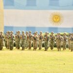 Azcué participó del acto por el 216° Aniversario del Ejército Argentino en Concordia