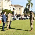 En Concordia Azcué encabezó el acto central por el Día de la Bandera