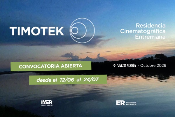 Convocatoria abierta para participar de una Residencia de Guión y Desarrollo de Proyectos Audiovisuales de Entre Ríos