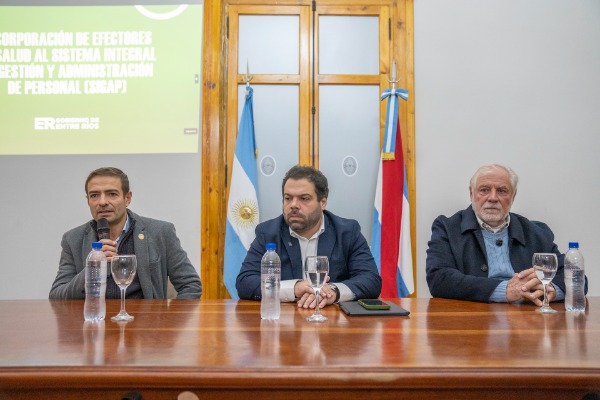 Efectores de Salud de Entre Ríos se incorporan al Sistema de Gestión y Administración de Personal