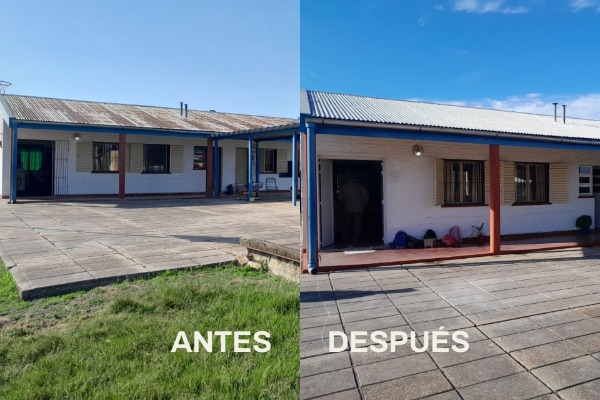 Se invirtieron más de 30 millones de pesos en mejoras edilicias y sanitarias en una escuela rural de Federal