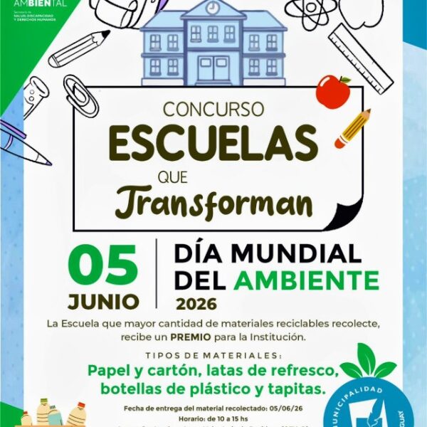 Última semana del concurso “Escuelas que transforman” en Concepción del Uruguay
