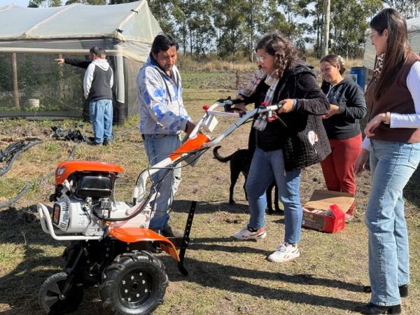 Polo Hortícola: se entregó equipamiento de última generación para potenciar el trabajo genuino en Feliciano