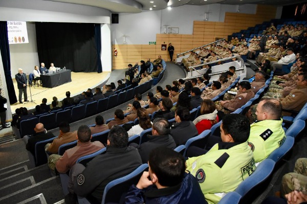Concepción del Uruguay realizó una jornada sobre prevención del suicidio en fuerzas de seguridad y militares