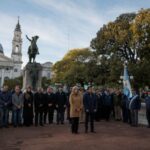 Paraná conmemoró a Manuel Belgrano en el Día de la Bandera