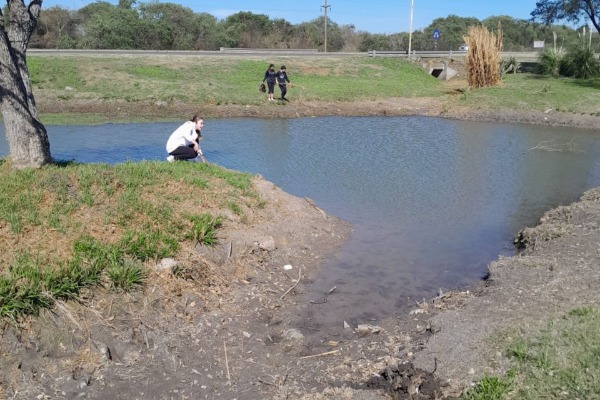 En Cerrito estudiantes impulsaron el reconocimiento del espacio natural Lagunita de Garay