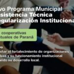 La Municipalidad de Paraná fortalece el trabajo de cooperativas y mutuales
