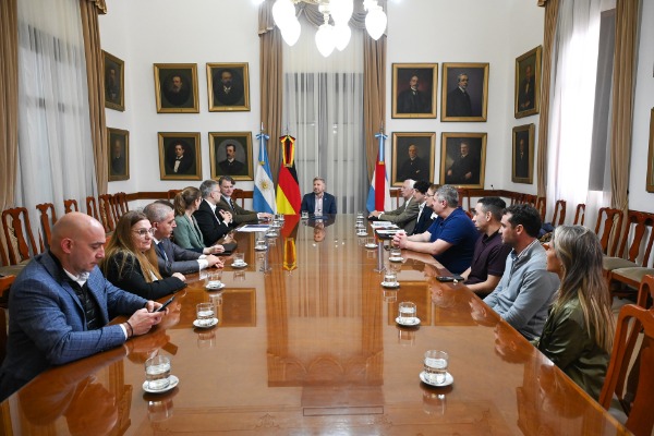 Entre Ríos fortalece su vínculo estratégico con la Cámara Argentino-Alemana para potenciar el comercio y la inversión
