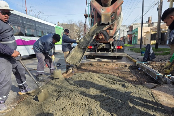 Calle a Calle: la Municipalidad de Paraná realiza trabajos en calle Churruarín