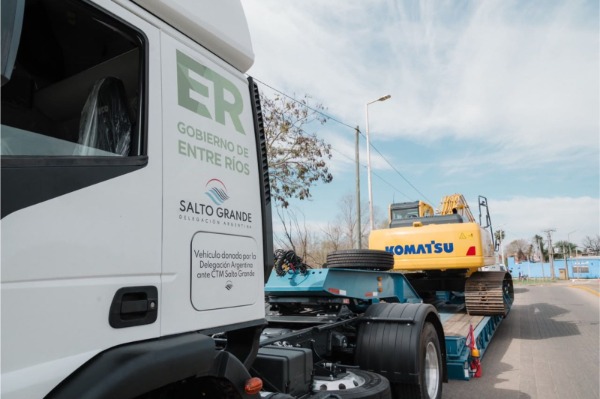 La Delegación Argentina ante Salto Grande entregó nuevo equipamiento para fortalecer la prevención ante el fenómeno de El Niño