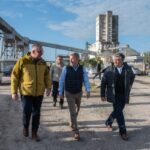Frigerio recorrió el puerto de Diamante y destacó el potencial portuario de Entre Ríos