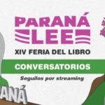Transmitirán por streaming los conversatorios con escritores en la Feria del Libro Paraná Lee