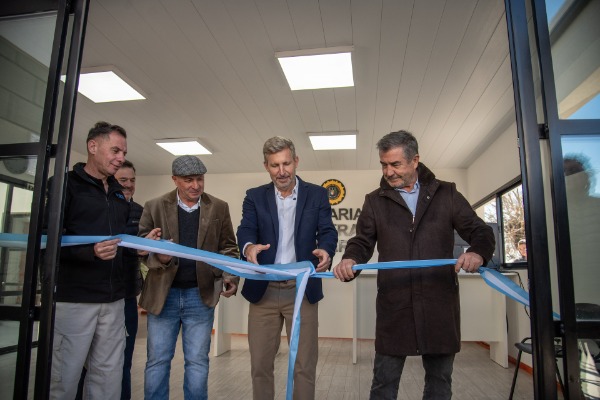 Provincia y municipio inauguraron la nueva sala de monitoreo policial en Galarza