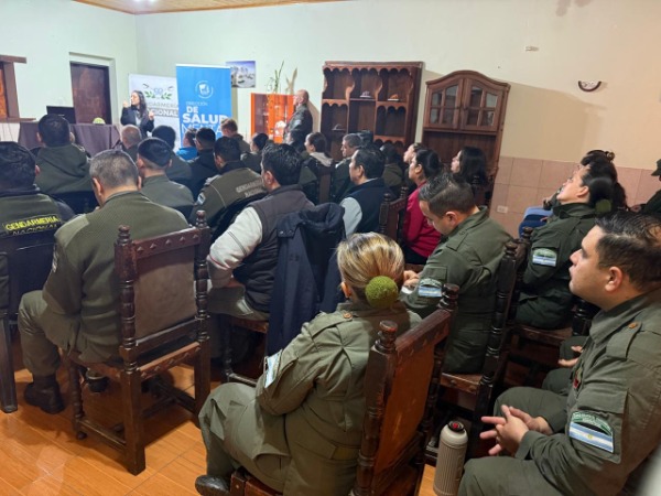 Concepción del Uruguay realizó una jornada sobre estrés laboral en Gendarmería Nacional
