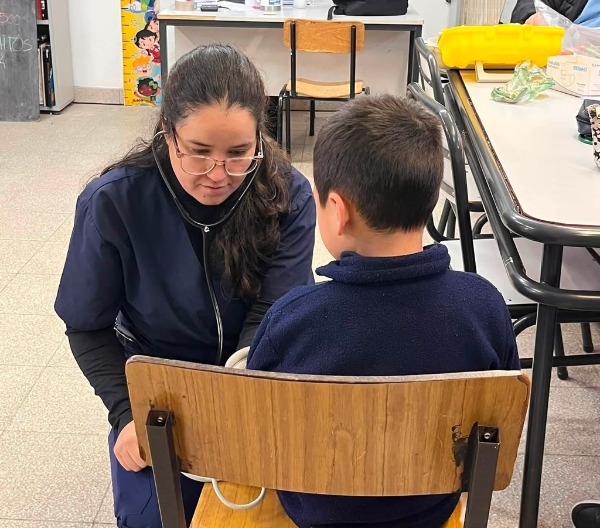 Los controles de salud escolar continúan su agenda en Concepción del Uruguay