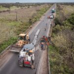 Más del 62 por ciento de avance en la mejora de seis rutas y un acceso