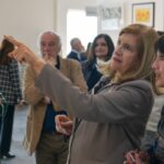 Rosario Romero recorrió la Feria de Arte y destacó el talento artístico de Paraná