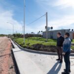 Avanzan las obras de infraestructura en el barrio Humedales del Oeste en Paraná